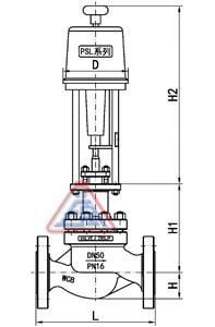 精小型电动调节阀(配PSL执行器)